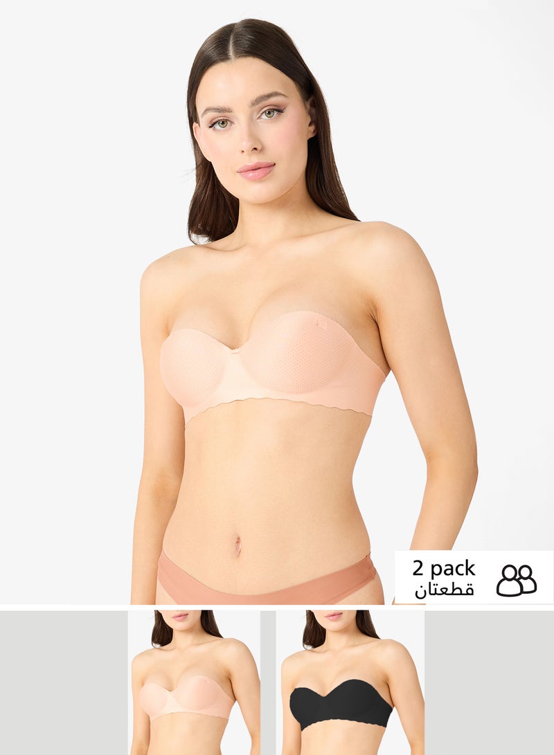 جينجر صدرية مبطنة بدون أسلاك قطعتين - Image 1